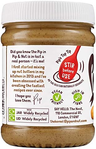 Pip & Nut Natural Peanut Butter 250g