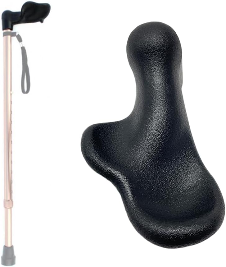 Orthopedic Walking Cane Fits Crutch Pipe Dia 7/8" Replacement for Arthritis, Carpal Tunnel Syndrome Mobility Aids