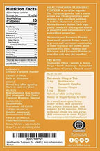 Healthworks Superfoods Turmeric Powder Organic - 32 Oz / 2 Lbs - Ground Raw Organic, Curcumin, Keto, Paleo, Vegan and Non-GMO