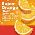 Emergen-C 1000mg Vitamin C Powder for Daily Immune Support Caffeine Free Vitamin C Supplements with Zinc and Manganese, B Vitamins and Electrolytes, Super Orange Flavor - 60 Count/2 Month Supply
