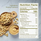 Kevala Cashew Butter - Spreadable Cashew Cream for Toasts and Pancakes, Made with no Palm Oil and no Preservatives, Nutty Base for Sauces, Peanut Butter Substitute for Breakfasts, Bulk Size 7 lb