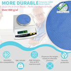 EZ Assistive Patient Lift Sling with Commode - Patient Lifting Slings for Transfer - Medical Full Body Straps for Elderly, Disabled,Nursing,Caregiver - SWL 500 lbs (Large-Blue-1 PC)