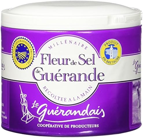 Guerande 'Fleur De Sel' Sea Salt, 4.4 Ounce (Pack of 2)