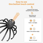Electric Scalp Massager with 3 Modes, 360 Degree Head Massager, Cordless Portable Head Scratcher for Stress Relax