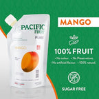 PACIFIC FRUIT - Real Mango puree for cocktails - Mango juice no sugar added – Pure mango – 100% REAL FRUIT!