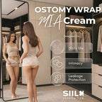 SIIL Ostomy bag Covers for Women | Stealth Colostomy Wrap for abdomen | Stoma Belt Opening for Stoma | Urostomy | Ileostomy | Colostomy | Waist Bag | Made In EU