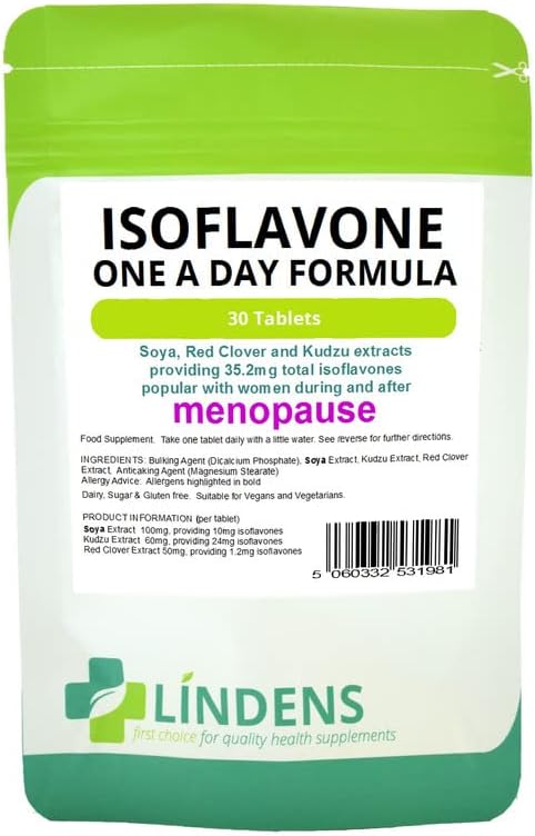 SOYA Isoflavone Red Clover 3-Pack 90 Tablets Isoflavones Kudzu Extract Natural