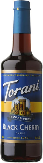 Torani Sugar Free Black Cherry Syrup 750mL