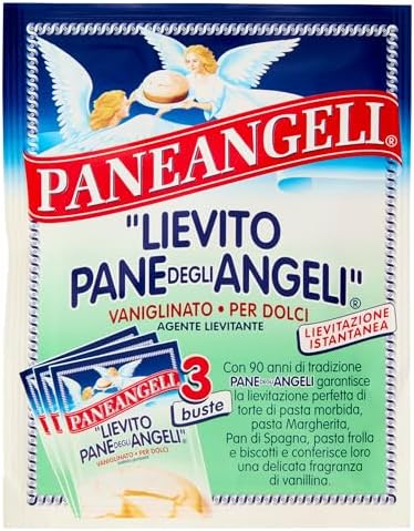 Paneangeli Lievito Vanigliato Per Dolci - Pane Degli Angeli Yeast - 3 count