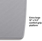 Thinner by Conair Bathroom Scale for Body Weight, Extra-Large Analog Scale Measures Weight Up to 330 Lbs. in Silver