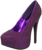 Pleaser Women's Teeze-06R/RYBLSA-RS Platform Pump