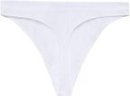 French High Waist Thongs Panties High Elastic Seamless Thongs