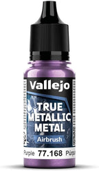 Vallejo - Amethyst Purple Airbrush | True Metallic Metal TMM | Acrylic Colors for Painting Metal Effects on Fantasy, Historical, and Wargaming Miniatures | 18 ml (0.6 fl.oz.)