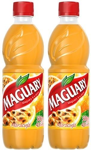 Maguary Passion Fruit Juice Concentrate - 16.9 FL.Oz (PACK OF 02) - Suco Concentrado de Maracuj - 500ml