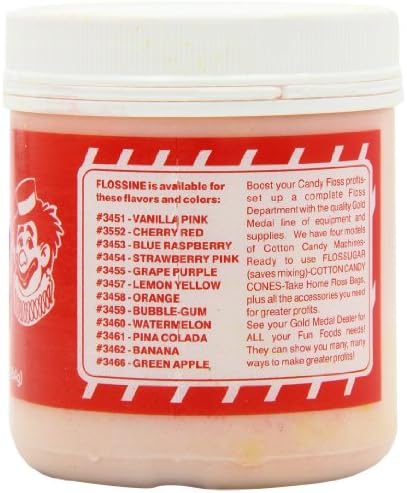 Gold Medal Flossine Can, Lemon Yellow