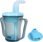 Dysphagia Regulating Drinking Cup for Swallowing and Disorders People,Dispenses 5cc or 10cc of Liquid Each Time,Helps to Prevent Choking