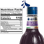 Fabbri Flavoring Syrup, Violet, Made in Italy, 33.8 Ounce (1 Liter)