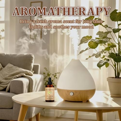 Citronella Essential Oil 30ML - 100% Pure and Natural Oils for Aromatherapy Diffuser - 1 Fl Oz/Citronella
