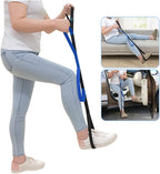 Leg Lifter Strap for After Knee Surgery Hip Replacement Recovery Kit Medical Leg Loop Lifter Pull Strap Lift Assist Rigid Foot Lifter for Disabled Elderly Adults Handicap Mobility Aids Portable Lifter