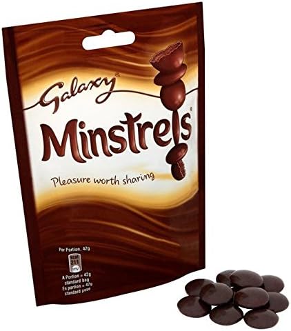 Galaxy Minstrels Pouch 153g - Pack of 6