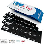 Fast Reading Disposable Forehead Thermometer Strips - Temp-N-Toss for Accurate & Hygienic Adult Temperature Measurement (6)