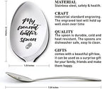 Birthday Gifts for Women Men, My Peanut Butter Spoon, Christmas Gifts for Boy Girl Mom Dad Grandma Grandpa, Peanut Butter Lovers Easter Basket Gifts, Engraved Stainless Steel Spoon Gifts
