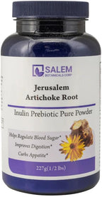 Salem Botanicals Jerusalem Artichoke Powder - Prebiotic Fiber Source - Inulin-Rich Root Powder - Supports Digestive Health - 8 oz