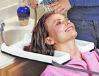 Hair Washing Tray Portable Hairdressing Shampoo Tray Hair Sink Basin for Washing and Cutting Hair at Home or Salon