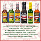 El Yucateco Hot Sauce Variety Pack - 6 Flavor