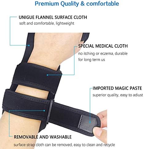 OSK Soft Functional Resting Hand Splint for Flexion Contractures - Stroke Hand Brace- Corrective, Supportive Brace for Correction, Comfort & Pain Relief (Small, Right)