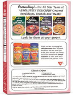 Classique Fare Belgian Waffle Mix - Makes Light and Crisp Waffles, Pancakes, Muffins & Crepes - Works with Waffle Maker - Fast and Fresh Breakfast Foods - 16 Oz Box