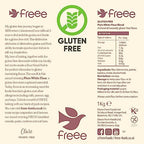 freee Plain White Flour Bag 2.2 lb (1 kg) | Gluten Free All-Purpose Flour Blend for Baking Bread, Cakes, Pastries & Cookies | Vegan, Kosher, Halal Certified | Imported from UK