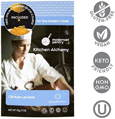 Pure Calcium Lactate ⊘ Non-GMO Vegan OU Kosher Certified - 50g/2oz