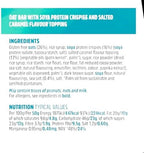 Trek Salted Caramel Protein Flapjacks 3X40g *100% plant based ingredients, No artificial sweeteners, 9g protein, Vegan friendly, Gluten free* Imported from UK/England/Britain