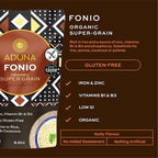 Aduna Organic Fonio Supergrain (1 kg (Pack of 3))