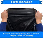 Reli. SuperValue 65 Gallon Trash Bags | 60 Count | Made in USA | Heavy Duty | Black Multi-Use Garbage Bags
