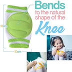 Acfun 3 Pairs Baby Knee Pads for Crawling - Adjustable Breathable Waterproof Safety Protector, Anti-Slip Elastic Knee Elbow Pads Cushion for Babies, Toddlers, Infants, Boys, Girls, Kids