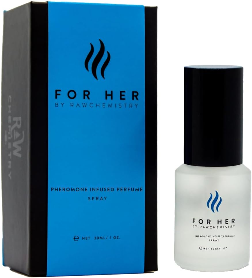RawChemistry For Her A Pheromone Infused Perfume, for Her - Elegance, Extra Strength Formula 1 oz.