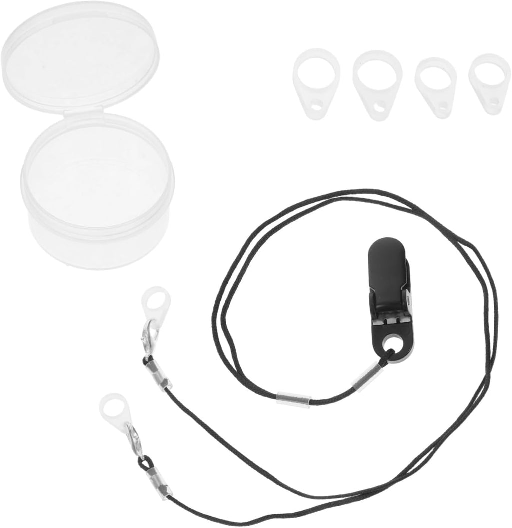 1set Hearing Aid Accessories Lost Rope for Audiophones Lanyard Clip Hearing Amplifier Security Clip