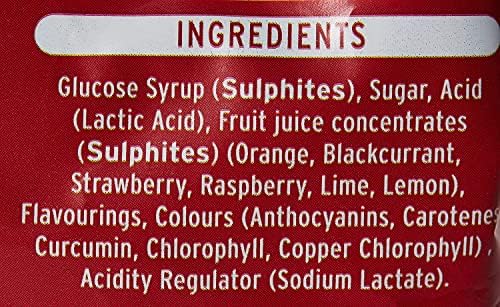 Foxs Glacier Fruits 200g