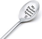 Peanut Butter Spoon Gifts for Women Men Peanut Butter Lovers Gifts for Couple Gifts for Boy Girl Gifts for Husband Pb Spoons Engraved My Peanut Butter Spoon Gifts