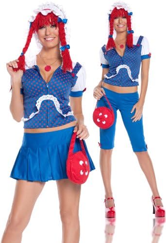 Elegant Moments Sexy Rag Doll Adult Costume Size Medium