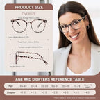 3 Pack Reading Glasses for Women Round Style Frame Spring Hinges with Three Soft Glasses Cases
