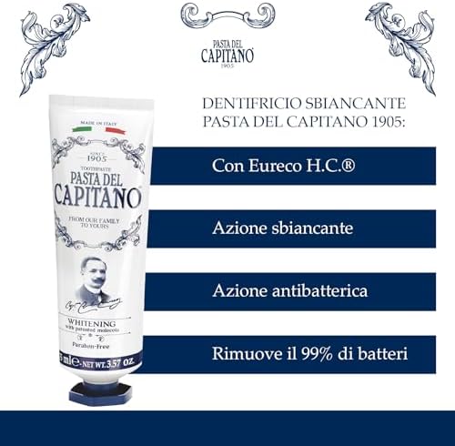 Pasta del Capitano 1905 Whitening (3.57 Fl Oz / 101g)