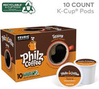 Philz Coffee Tesora K-Cup® Pod Coffee, Single Serve Keurig® K-Cup® Pods, Medium Roast Coffee, 10 count