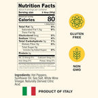 Cento Extra Hot Calabrese Peperoncino Spread, 9.87 Oz, Spicy Calabrese Paste from Italian Calabrian Chili Peppers Packed Fresh with Oil, Vinegar and Sea Salt, Made in Italy, Gluten-Free, Non-GMO