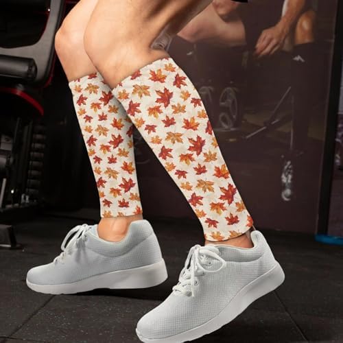 Calf Compression Sleeve Leg Compression Sock Calf Sleeve for Men Women for Running, Cycling, Walking