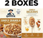 Quaker Simply Granola Honey & Almond, (Pack of 2)