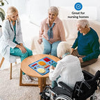 ODOXIA Fidget Blanket for Dementia | Calming & Comforting Dementia Activities for Seniors | Dementia Products for Elderly | Sensory Blanket | Helps with Alzheimer’s, Dementia, Asperger’s, Autism