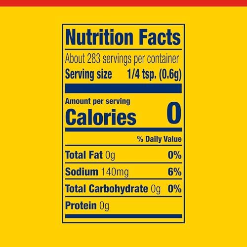 OLD BAY Seasoning, Classic Seafood, Non GMO, Gluten Free, Unique Blend of 18 Herbs & Spices for Shrimp, Crab Dip, Seafood & More, 6 oz